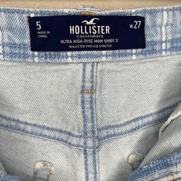 NWT Hollister Ultra-Rise Mom Short 3" Size 5 w27 - Picture 4 of 5